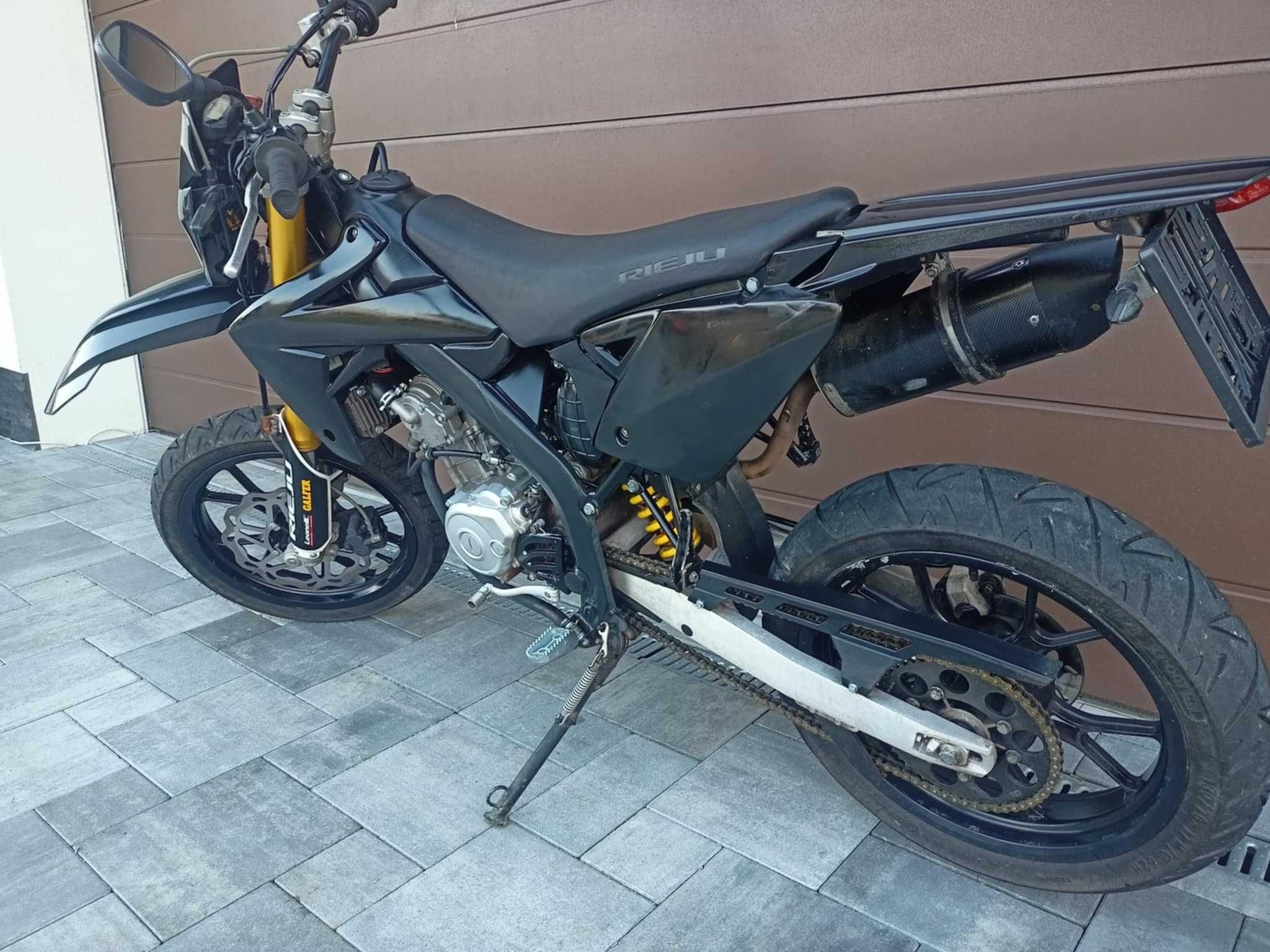 Rieju Marathon 125 MRT z 2016 roku z Austrii (silnik Yamaha WR)
