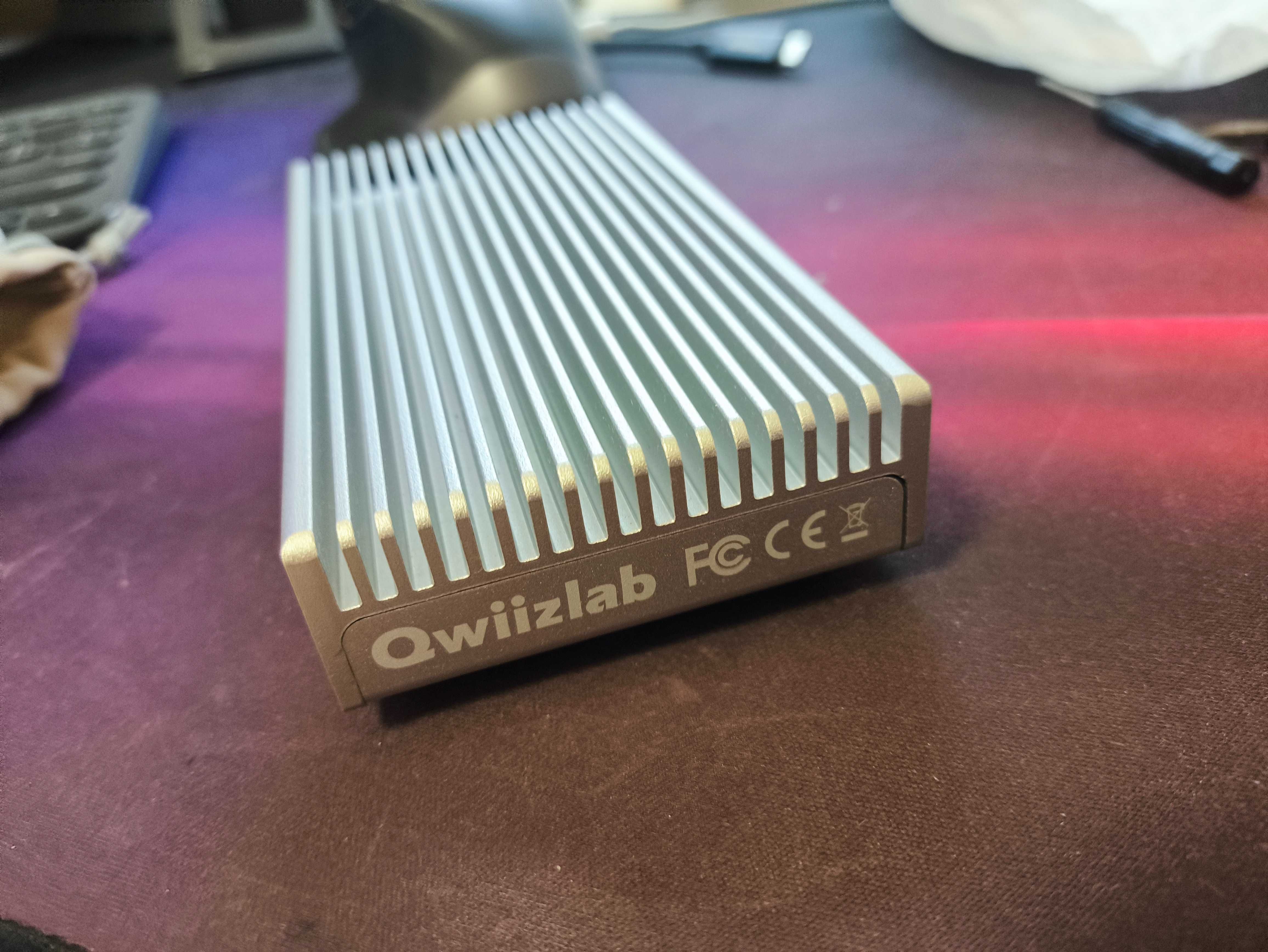 Карман зовнішній usb 4 на 40 гб/с для nvme m2 PCE-4