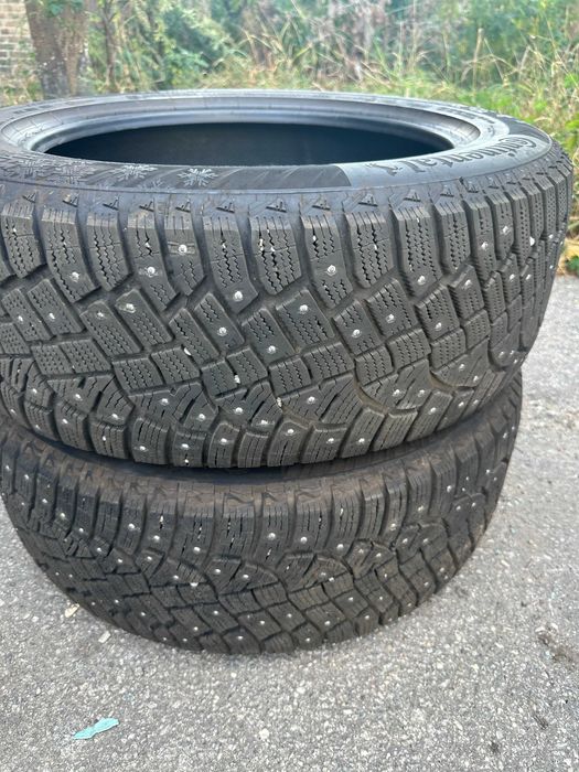Продам покрышки  235/ 55 / 18 зима Continental 4 шт шипована