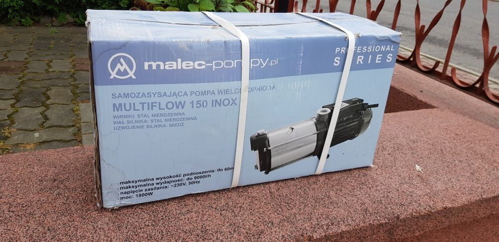 Pompa Multiflow 150 INOX Malec stacjonarna hydroforowa NOWA