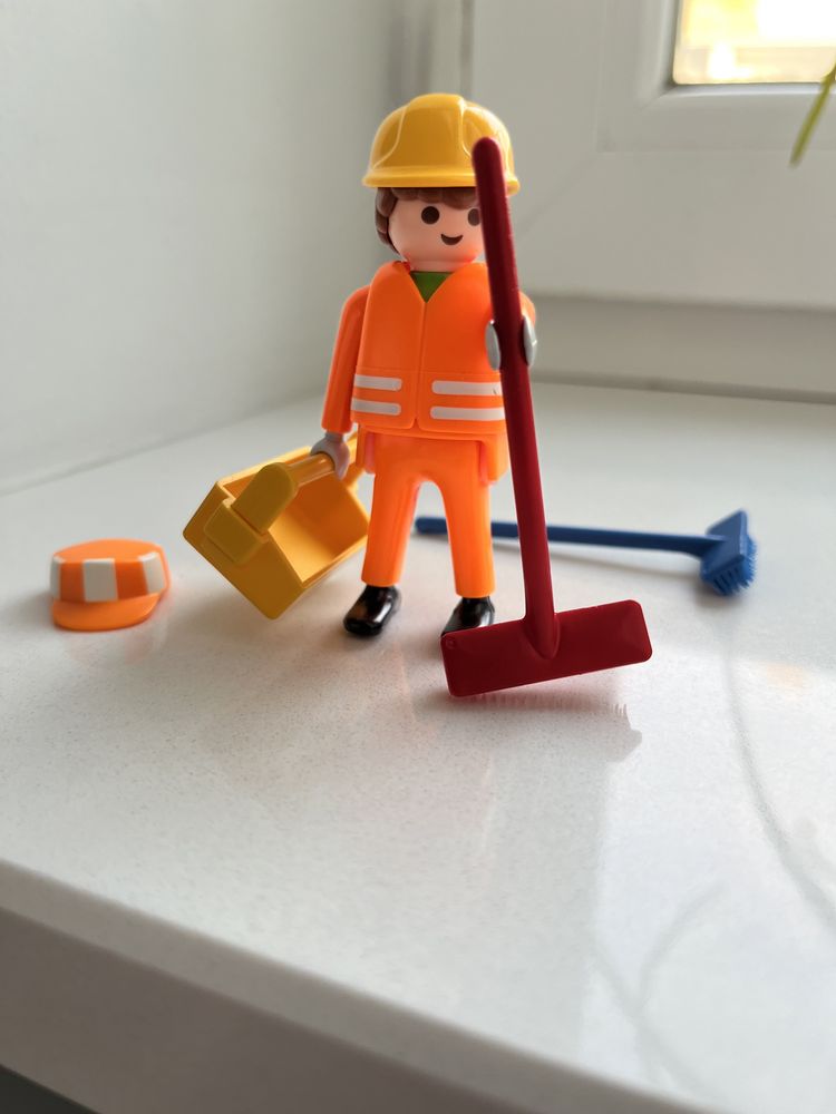 Playmobil figurka sprzątacz