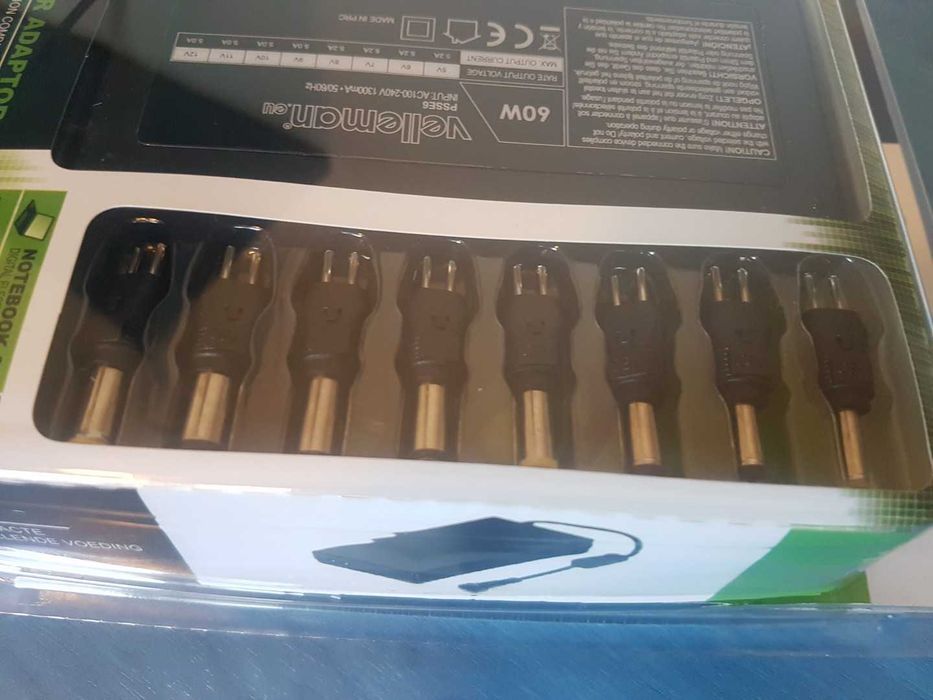 Carregador Universal 5V-12V 60W (ClassMate, routers, TV Box, etc.)