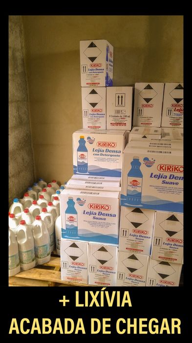 Lixivia várias variedades