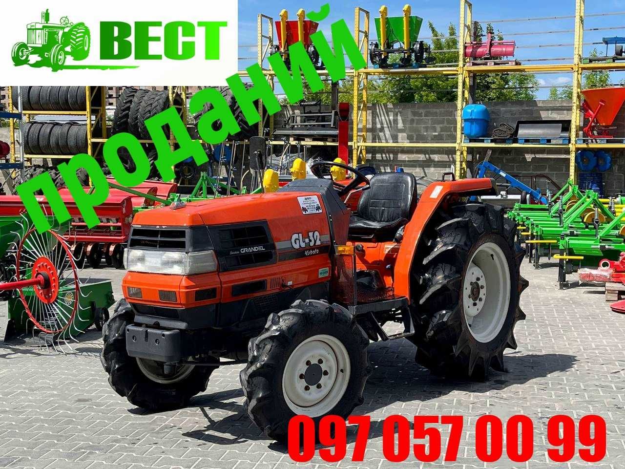 Kubota GL-32 трактор японський