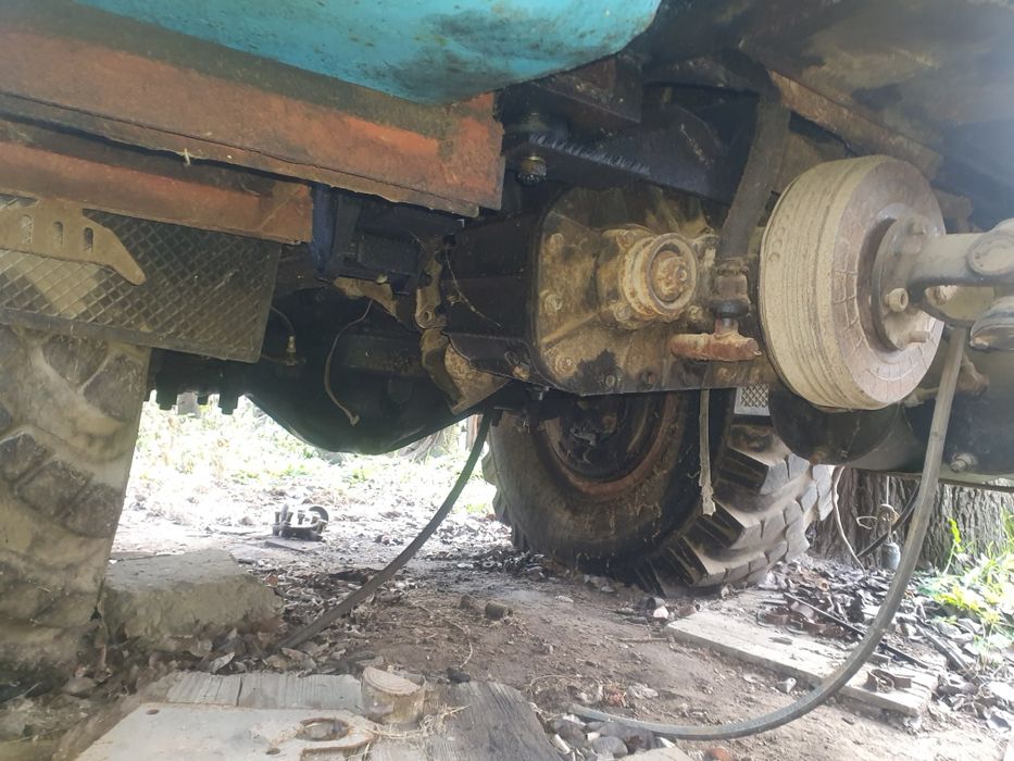 Трактор саморобний