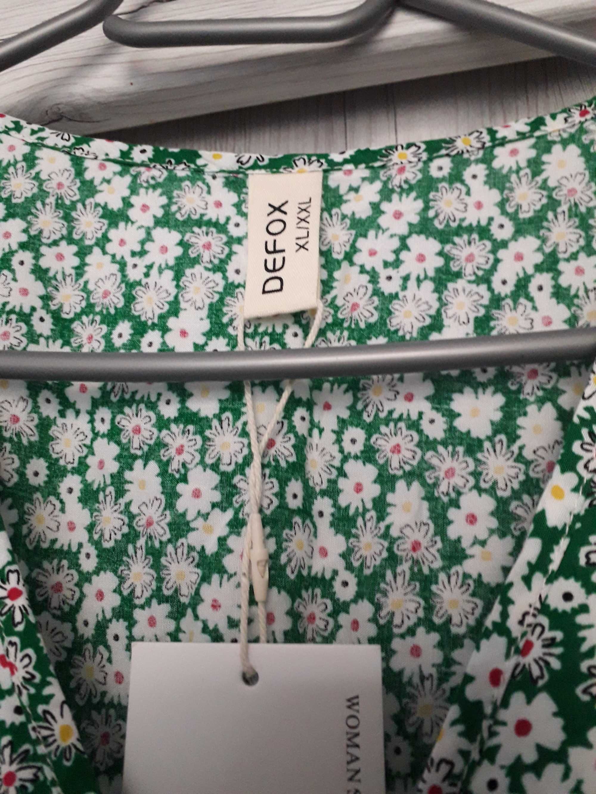 Nowa sukienka w kwiatki letnia krótka M/L randka