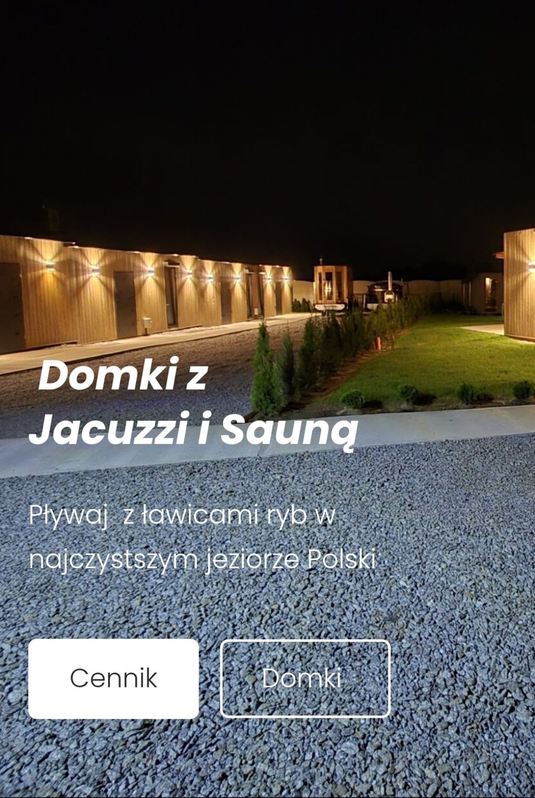 Powidz Domek nad jeziorem Sauna Jacuzzi wakacje nocleg  panieńskie