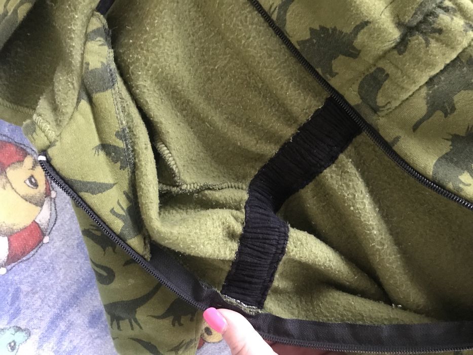 Комбинезон на флисе на 1-1,5 годика