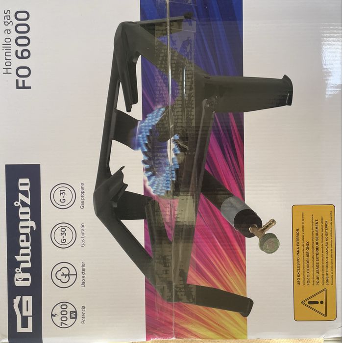 Fogareiro/fogão orbegozo 1 bico