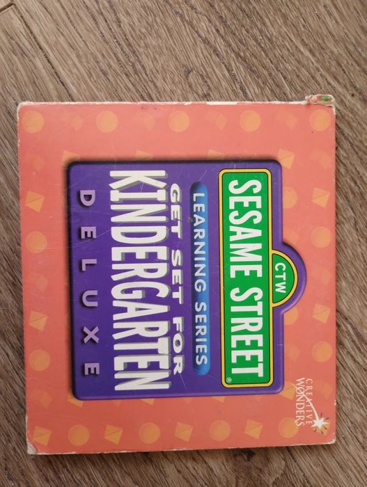 Диск sesame street Серия компьютерных игр / preschool / kindergarten