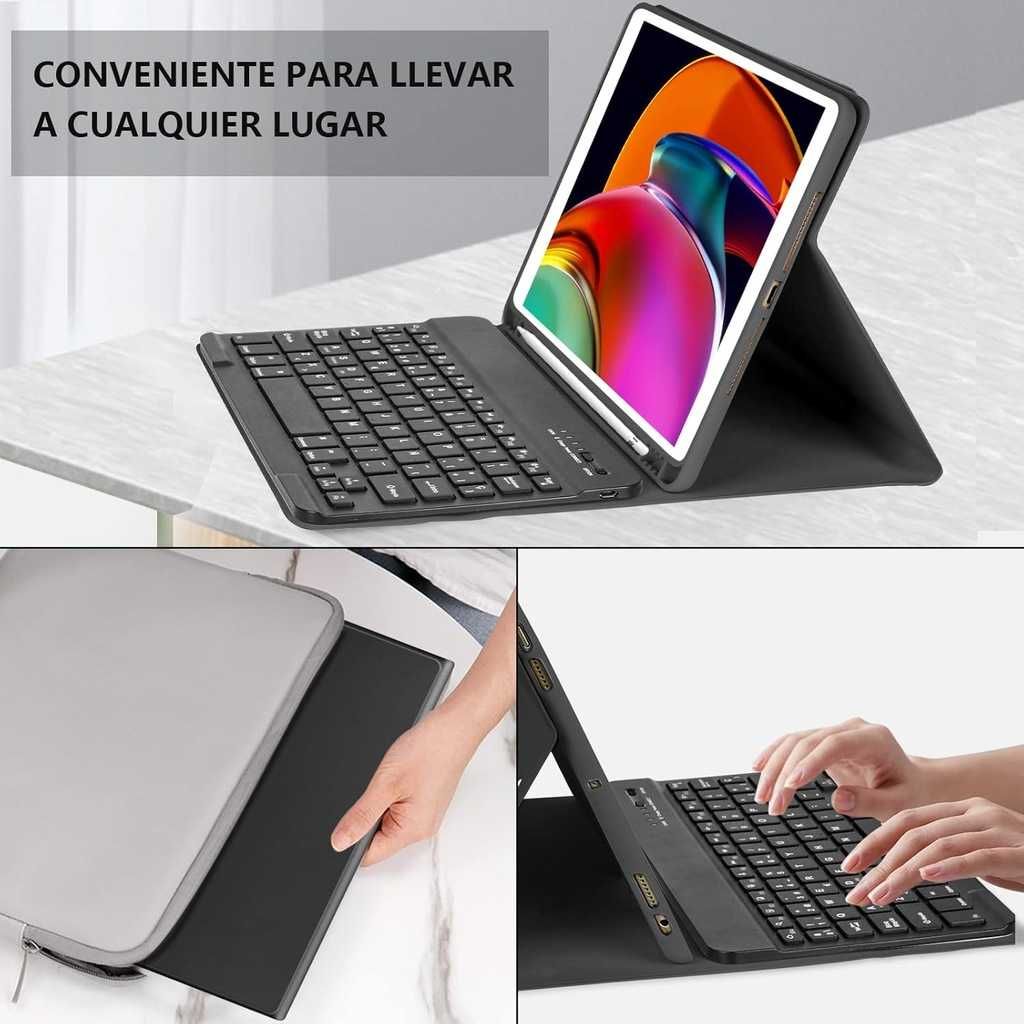 Etui z klawiaturą ESP do iPad 10.2 bezprz z miejscem na Apple PEN CZAR