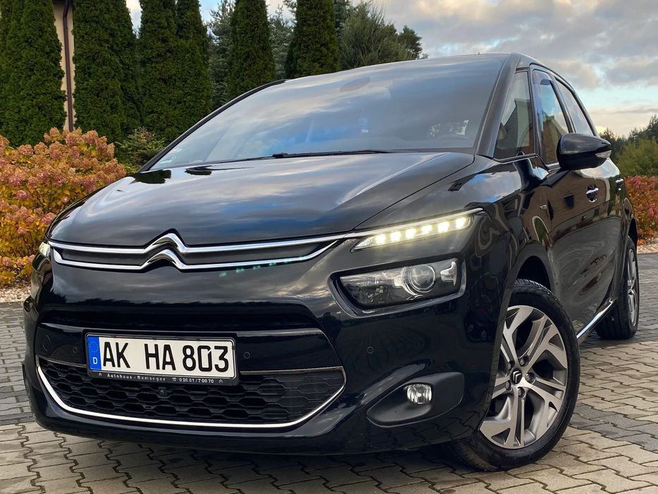 Citroën C4 Picasso +Asystent martwego pola+Keyless-go+LEDY+NAVI+Park Assist