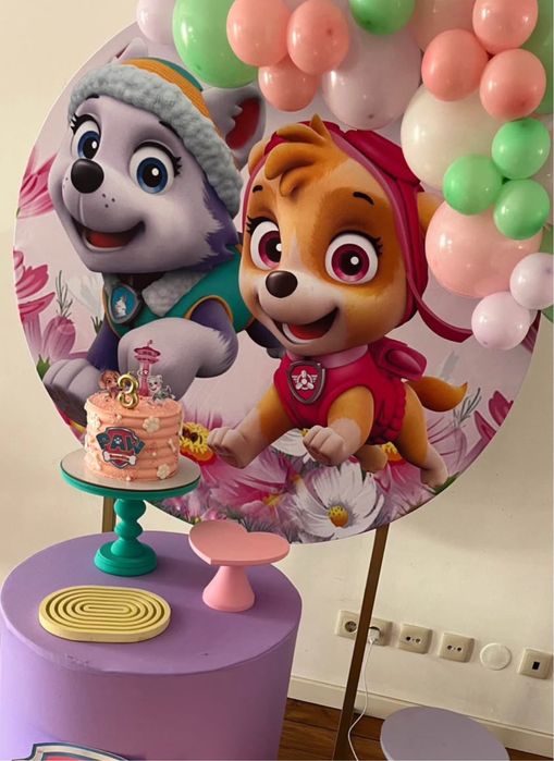 Painel estrutura para festas