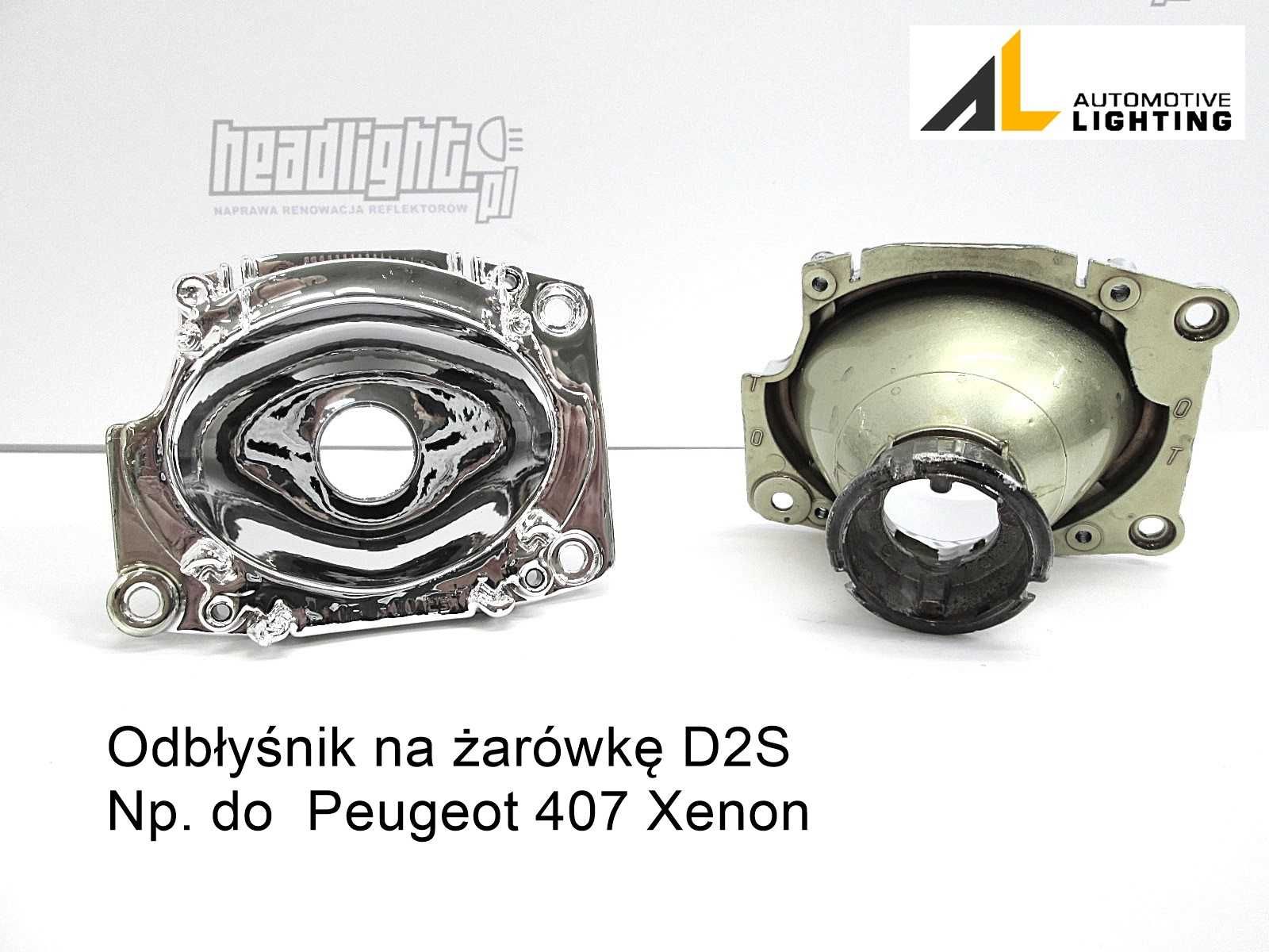 Peugeot 307 407 Soczewka Odbłyśnik Projektor H1 Regeneracja
