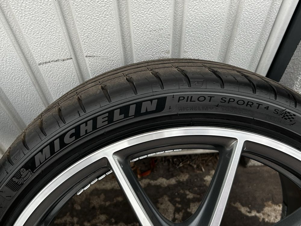 Felgi 5x112 19” 10j i 9,5j Mercedes C63 E63 + opony Michelin PS4s