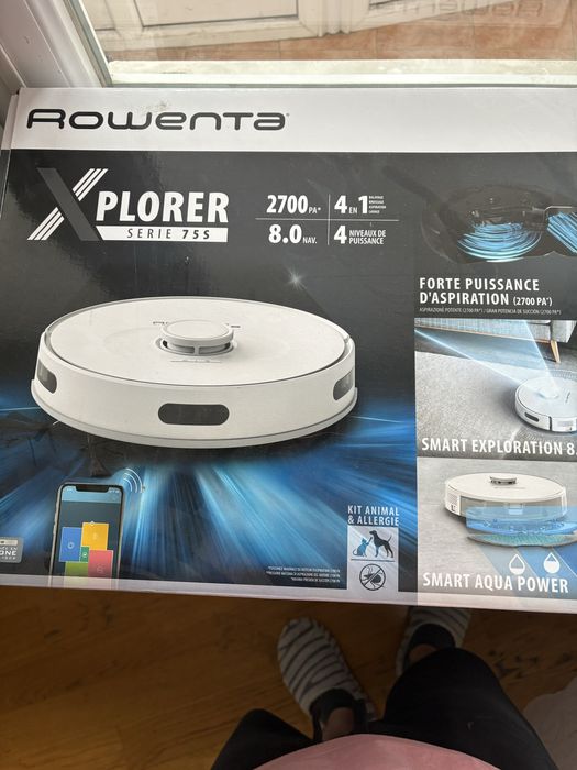 Робот пилесос rowenta