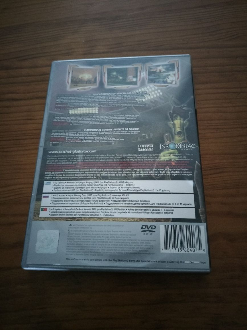 Ratchet Gladiator / Deadlocked - Jogo PlayStation 2 (PS2)