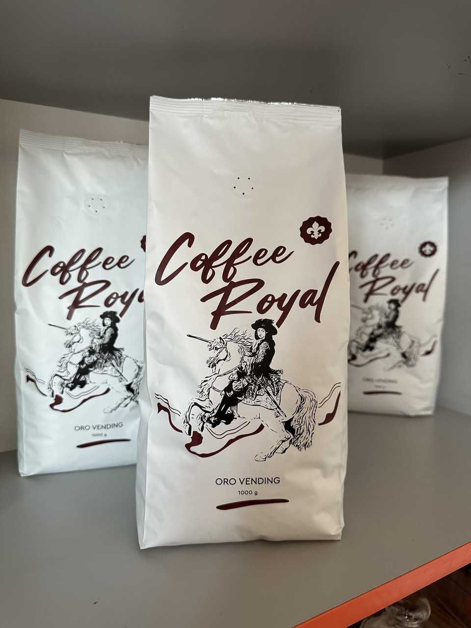 Кава зернова Royal Coffee ORO Vending 1кг Замовити Україна Смачна Кава
