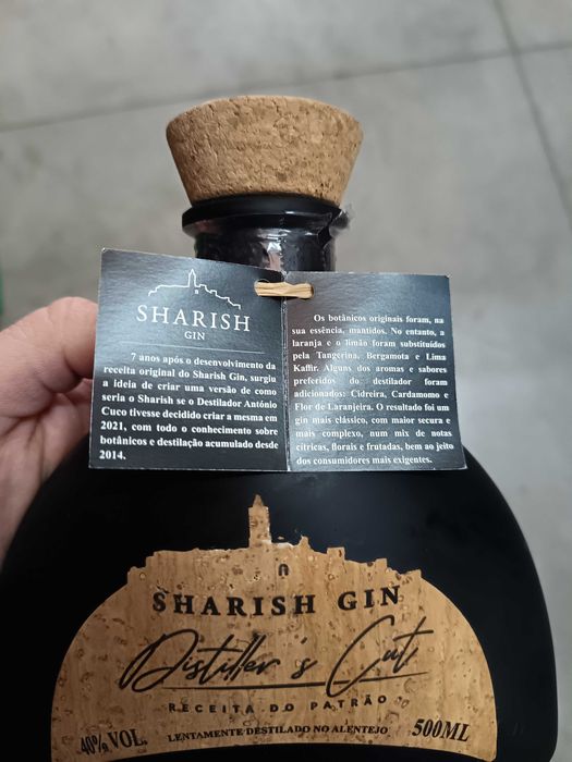 Garrafa vazia Sharish Gin