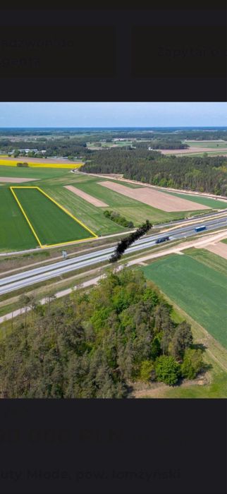 Teren inwestycyjny-magazyny 1,91 Ha Via Baltica węzeł Łomża - Zachód