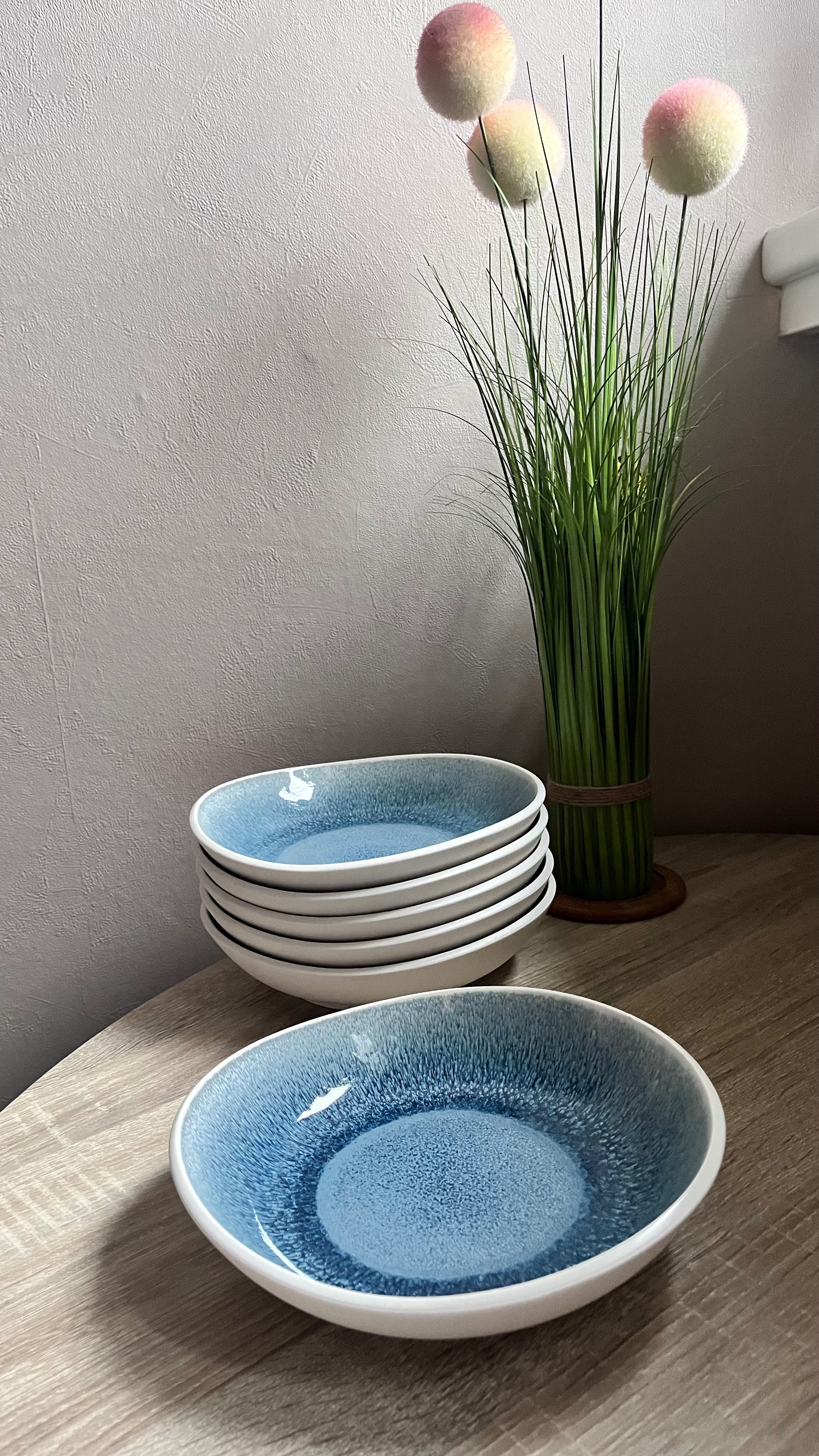 6 misek Rosenthal Juno Aquamarine