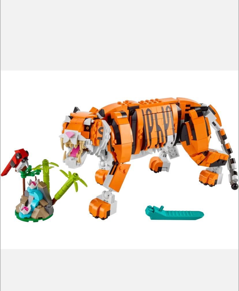 Lego Masgestic Tiger (Tigre) - 31129 - Aberto