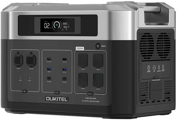 Зарядная станция Oukitel BP2000E / 2200 Вт / 2048 Вт⋅ч / LiFePO4