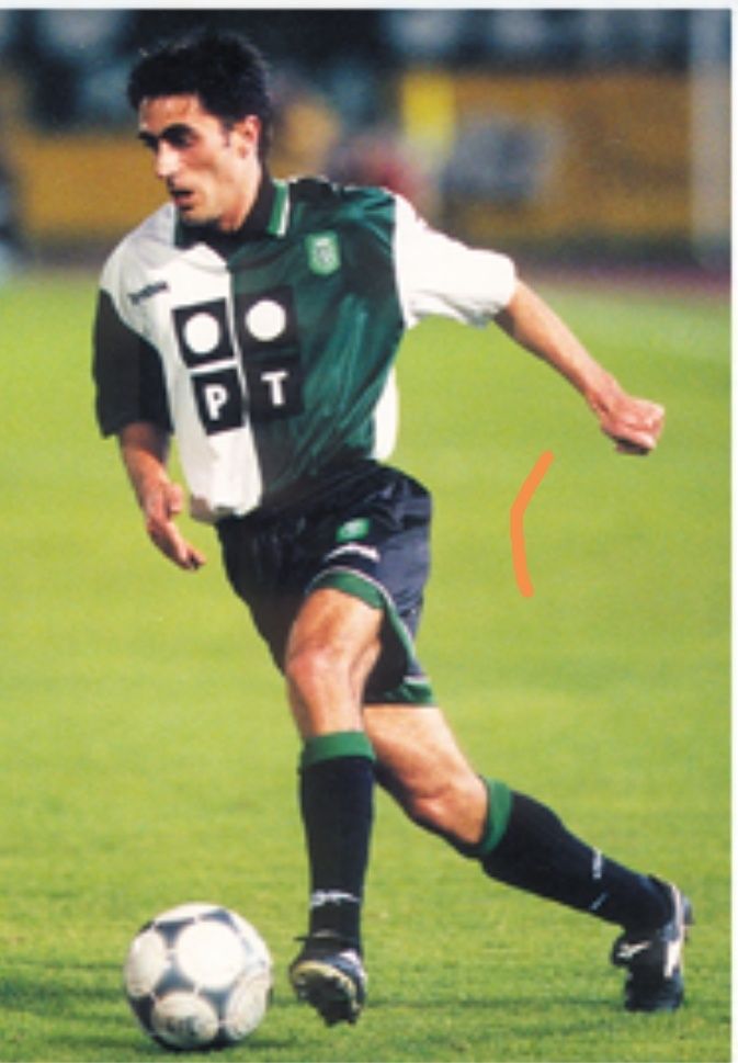 Calções Sporting Reebok 1999/2000 #15 "Afonso Martins"