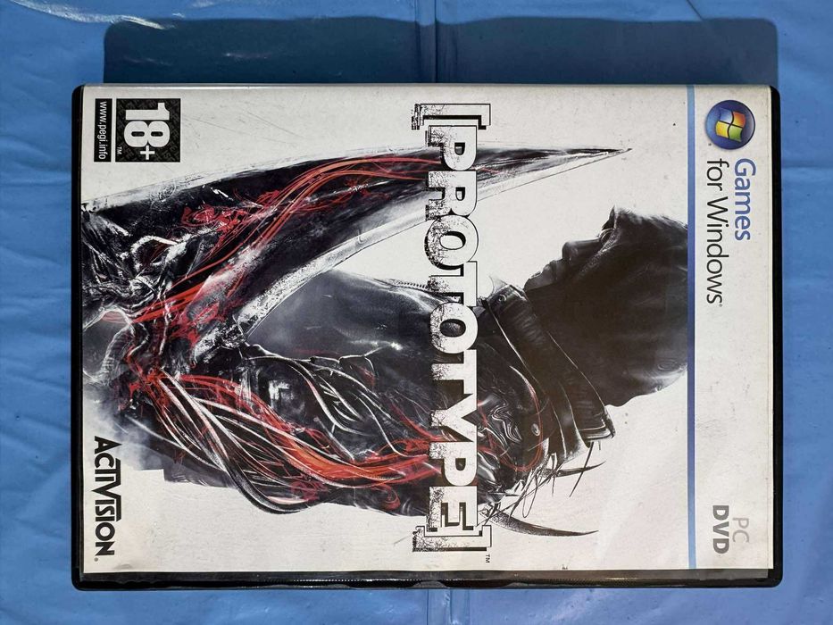 Prototype (PC DVD, Games for Windows) – pudełko + płyta, PEGI 18