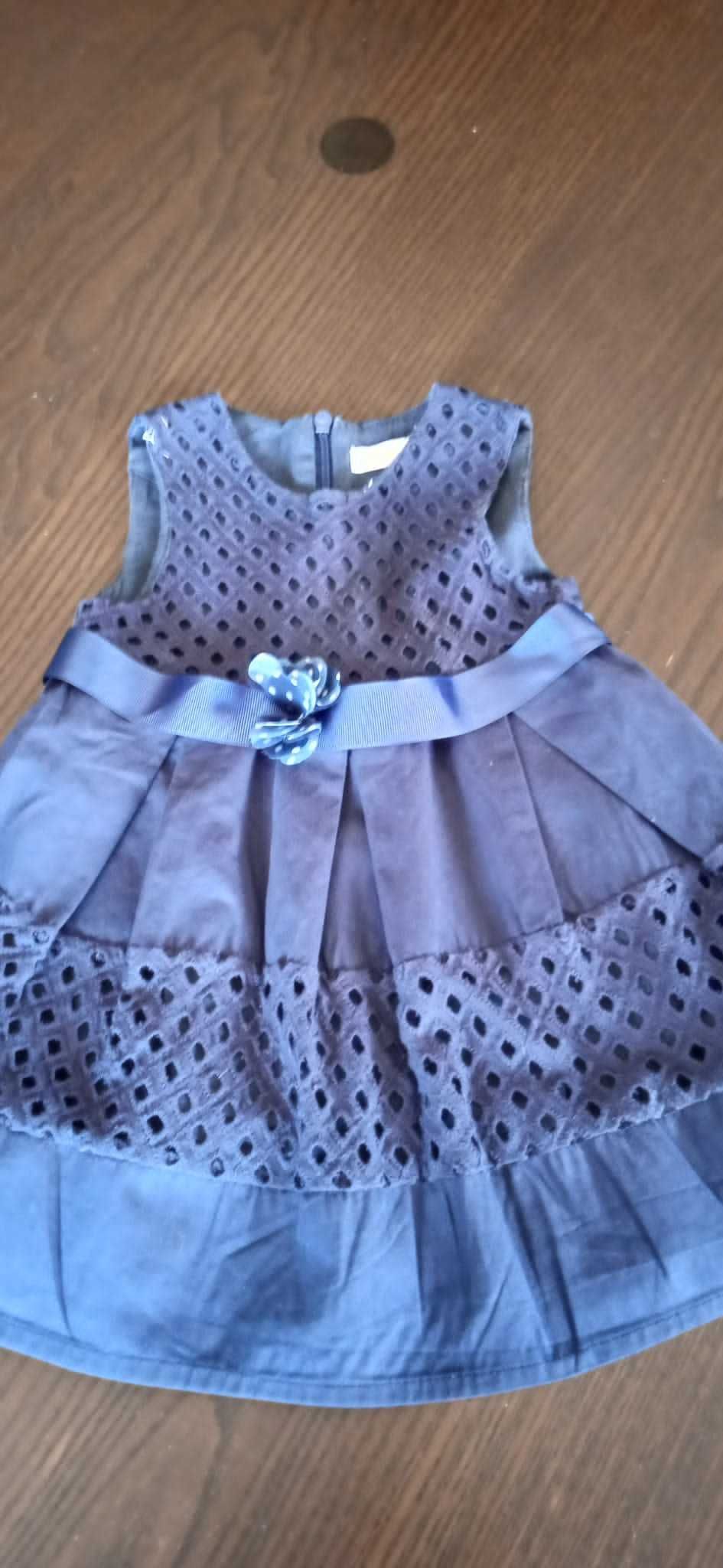 Vestido com cuequinha 9-12 meses