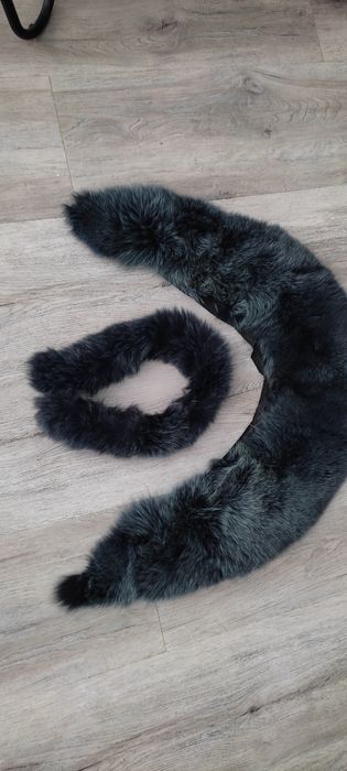 Натуральне хутро мех комір песець