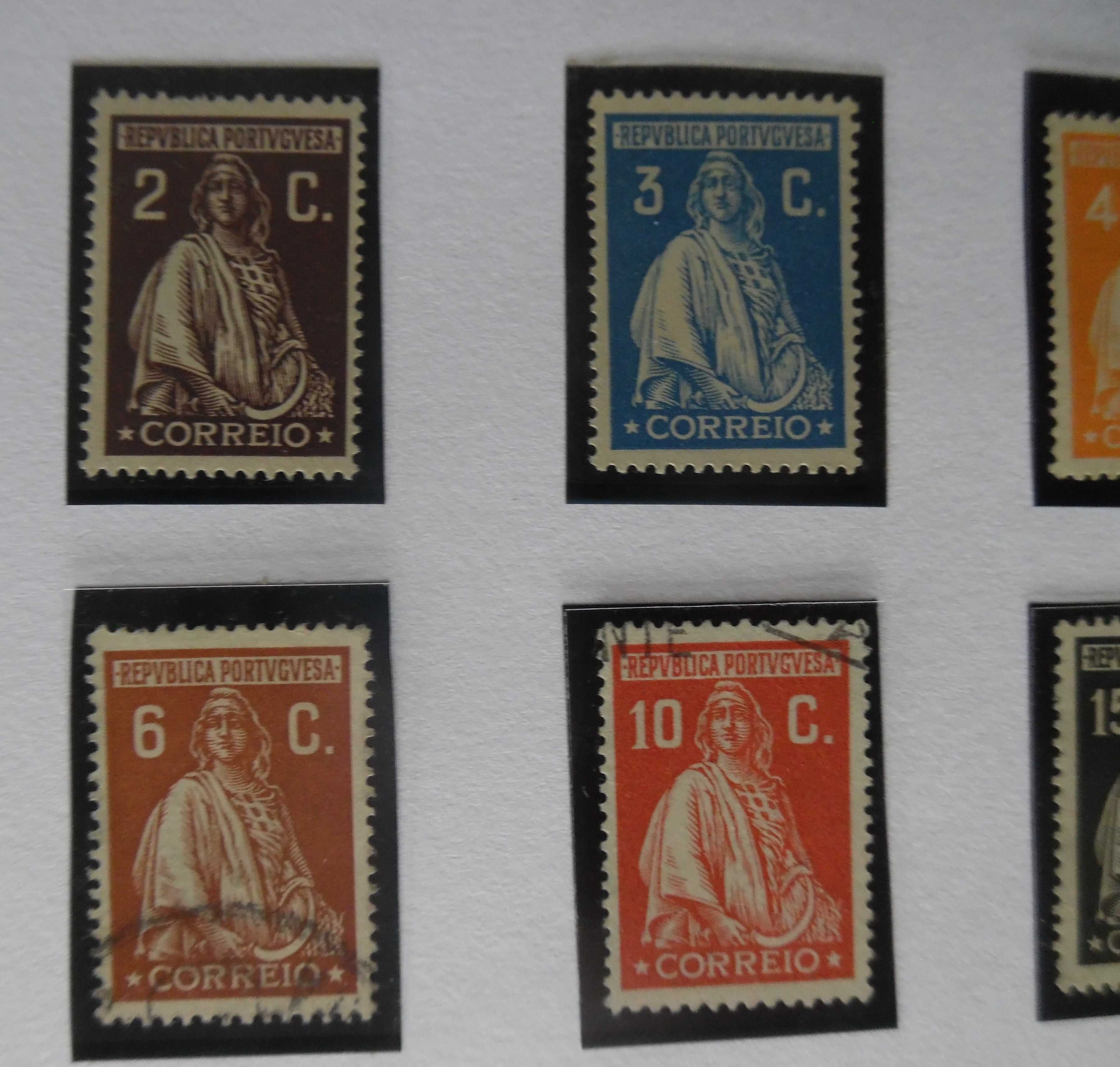 Selos Portugal 1926-Ceres emissão Londres Completo Novos/usados