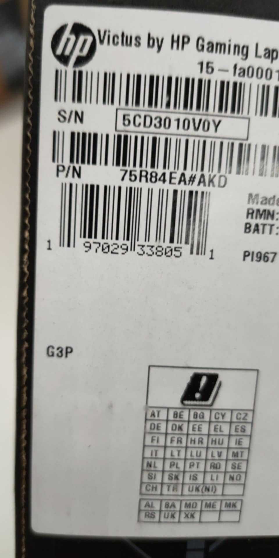 NOWY Laptop HP Victus  GWARANCJA do 04.2029!!