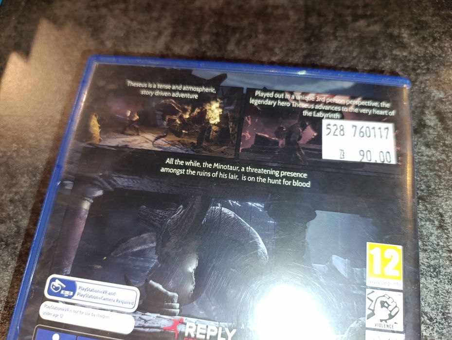 Theseus PS4 VR wymagany / sklep kioskzgrami Ursus
