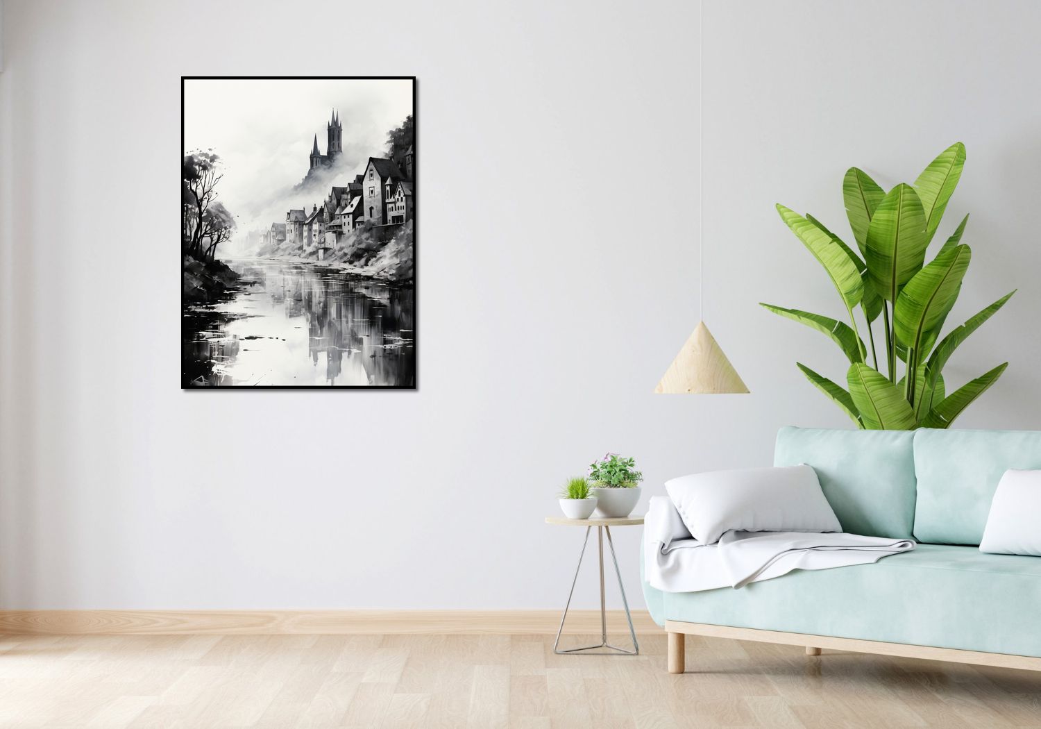 Plakat 75x100cm Mglisty Refleks