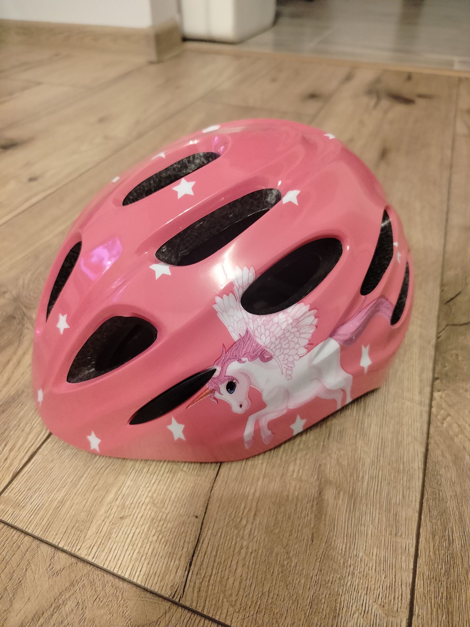 Kask dziecięcy różowy