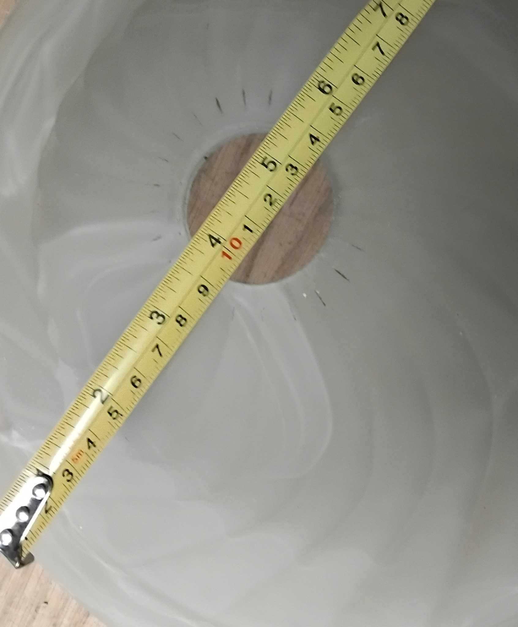Duży szklany klosz lampy wiszącej lub podłogowej E27 Cameroom 35cm