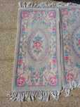 3 Tapetes vintage flores