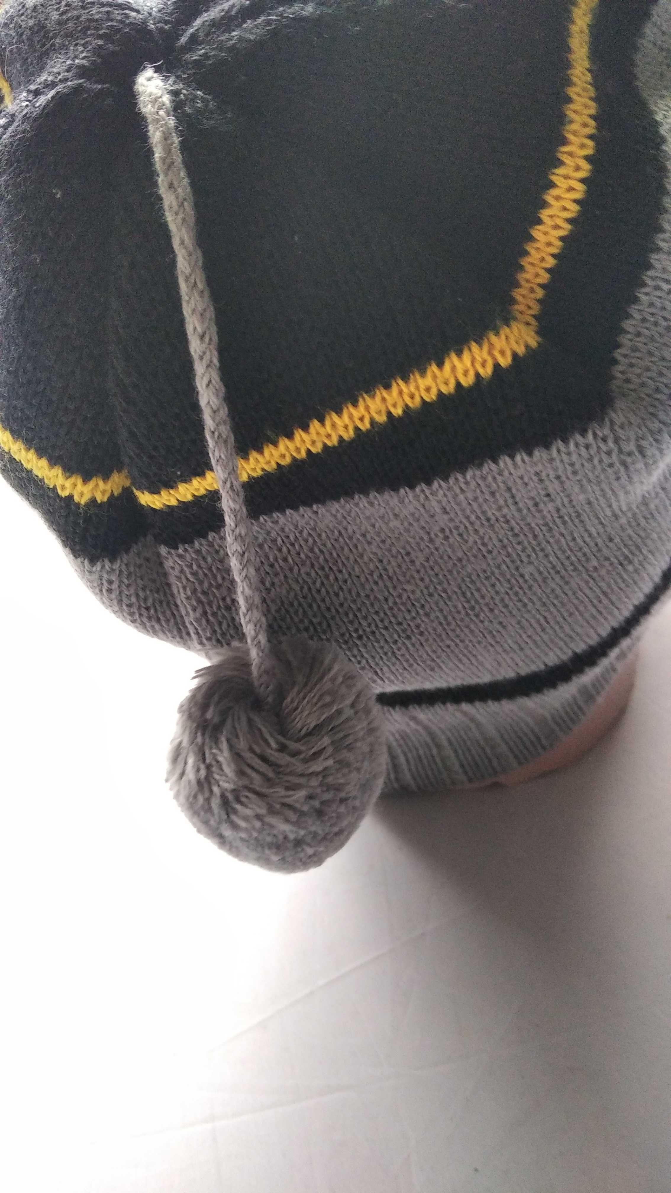 Czapka zimowa beanie Eisbär r. uniwersalny SUPER STAN jak nowa MERINO