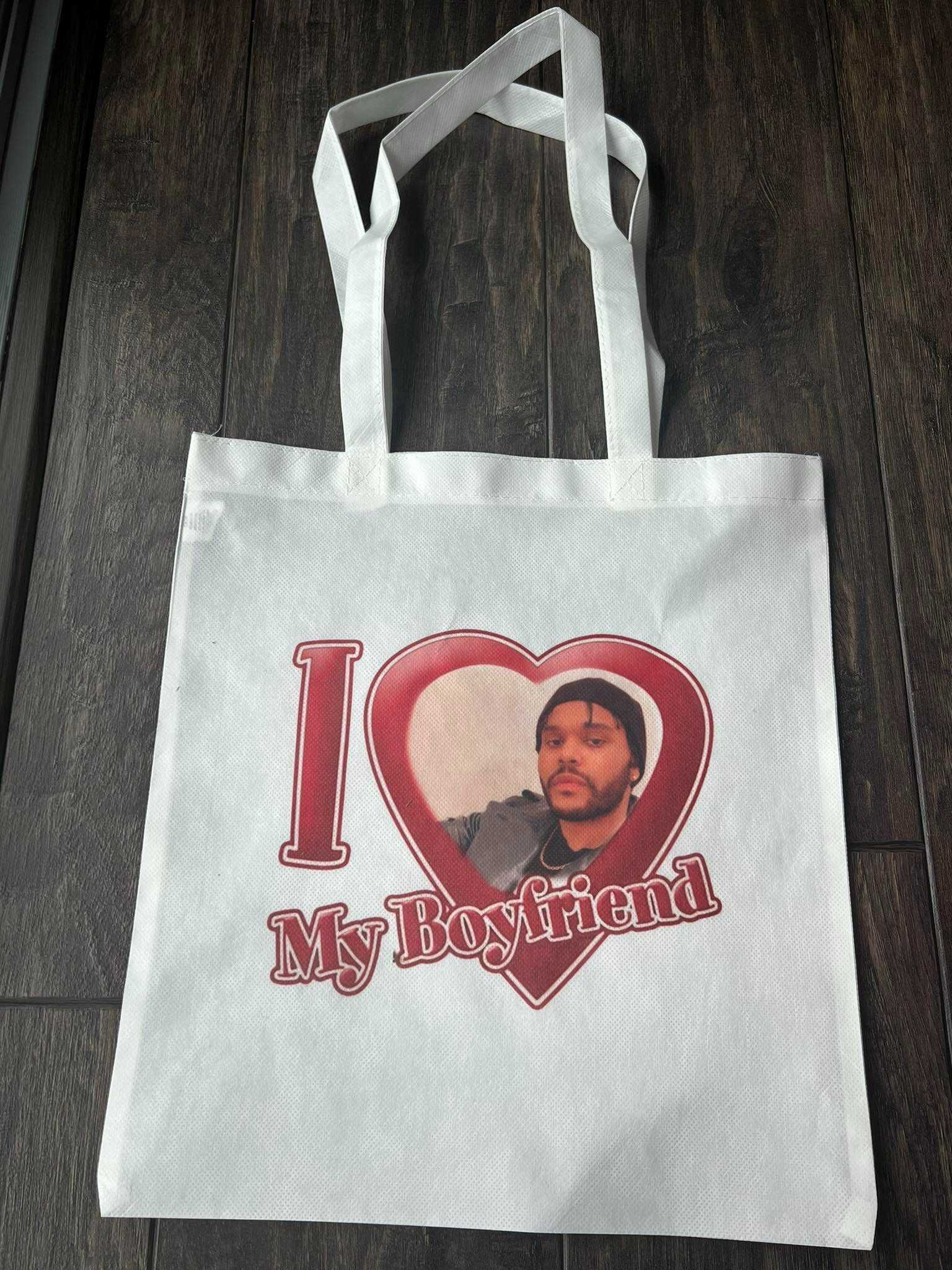 Torba tote bag the weeknd serce heart