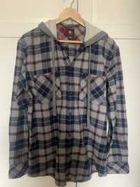 Koszula flanelowa z kapturem Quiksilver r. M/L