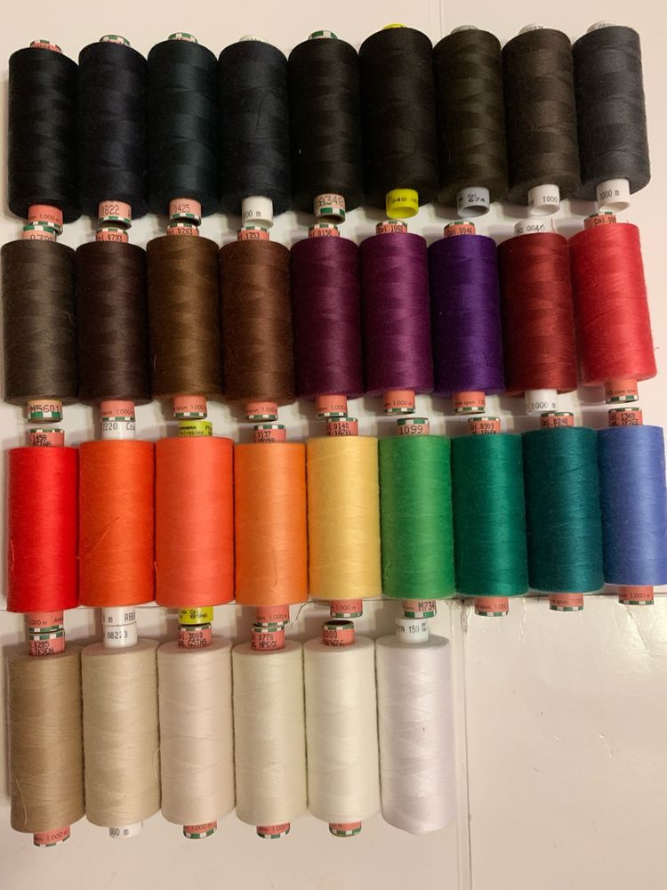 Продам нитки Gutermann, Amann, Alterfil и швейную фурнитуру.