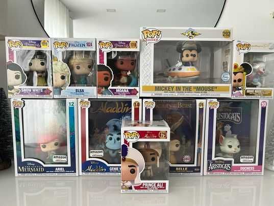 Funko POP Disney, vhs, princesas