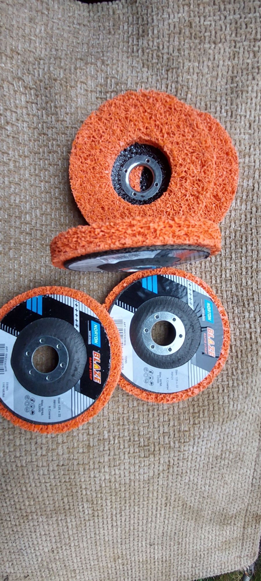 Tarcze Norton blaze rapid strip 125x22