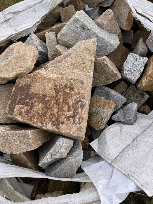 Kostka granitowa na murek grill wędzarnia
