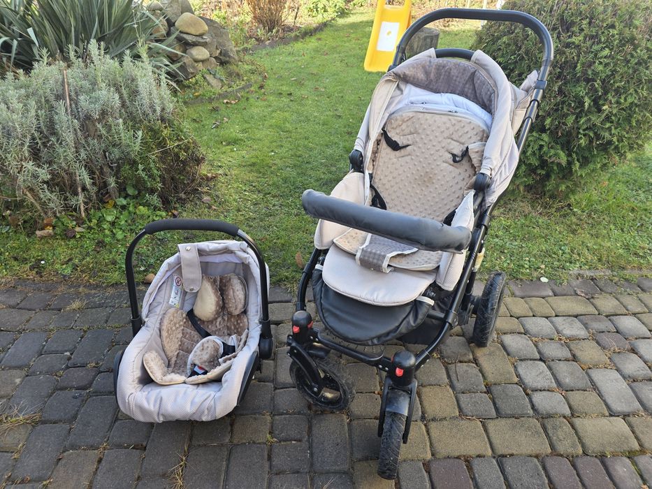 Коляска 3в1 люлька дуже м'яка дитяча для немовлят , візок ,  возик