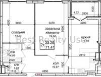 Продаж 2 к квартири в ЖК Одеський бульвар, Новосілки Теремки 10 хв