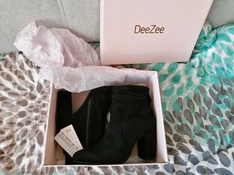 Buty, botki, kozaczki jesienne, firma DeeZee, rozm. 37