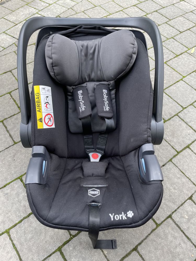 Fotelik samochodowy baby safe york i baza isofix cybex