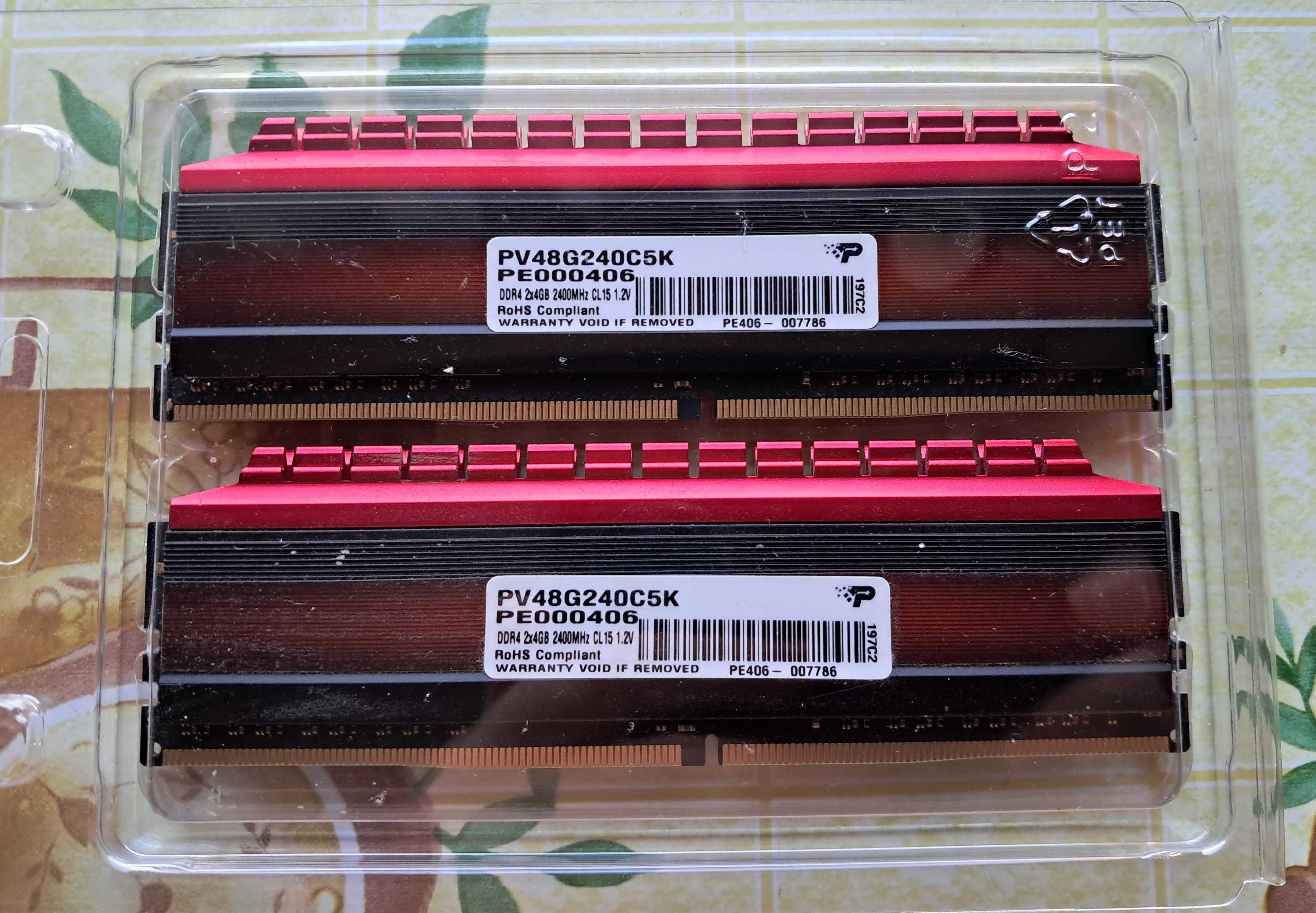 Pamięć DDR4 8GB Patriot Viper 2400MHz Dual